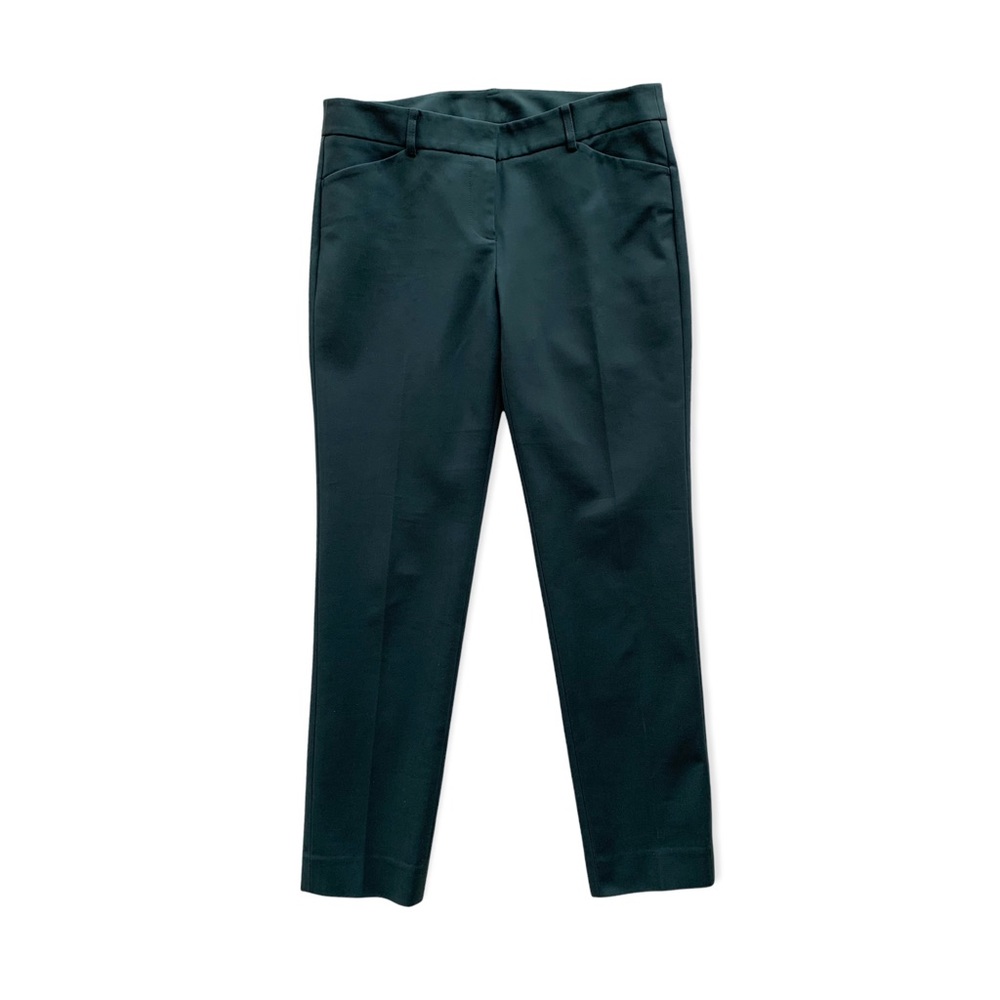 W by Worth Dark Teal Straight Slim Leg Pants New